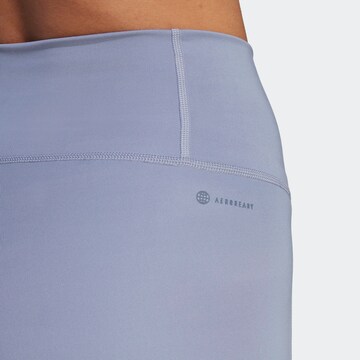 Skinny Pantaloni sportivi 'Optime Stash' di ADIDAS PERFORMANCE in lilla