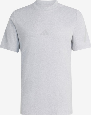 pilka ADIDAS SPORTSWEAR Sportiniai marškinėliai 'Z.N.E.': priekis