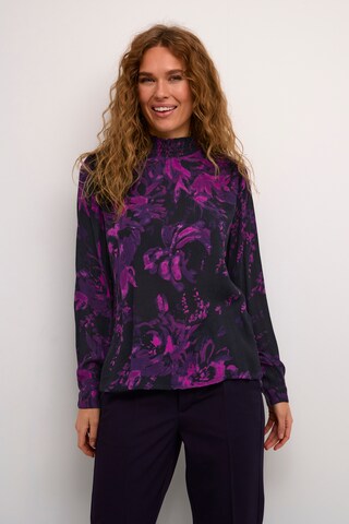 Kaffe Blouse 'Amber' in Lila: voorkant