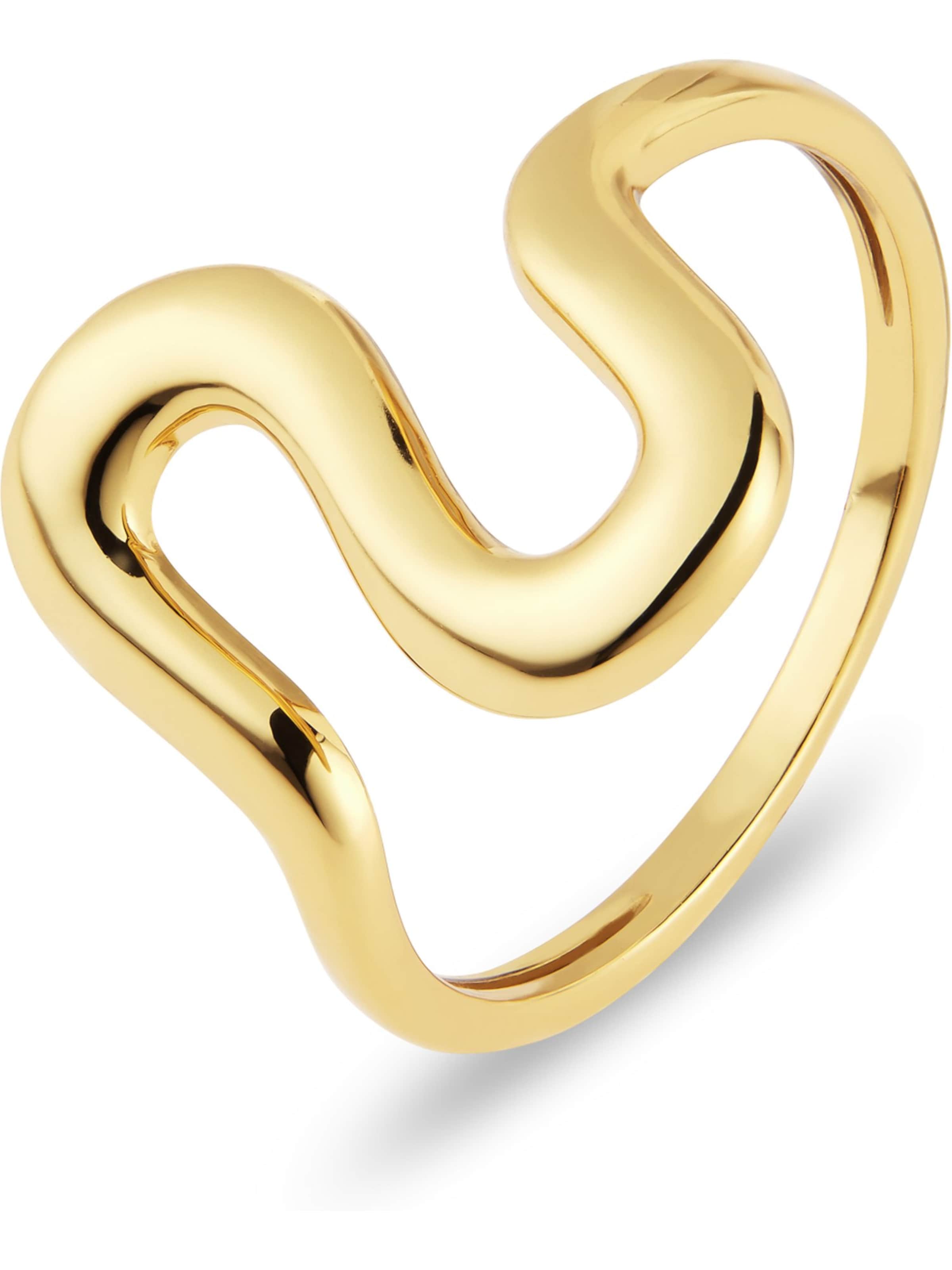 CHRIST Ring in Gold: front
