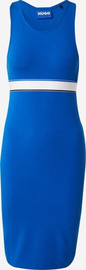 HUGO Kleid 'Nadiria' in blau / schwarz / weiß, Produktansicht