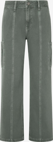Pepe Jeans Bundfaltenjeans in Grün: Vorderseite