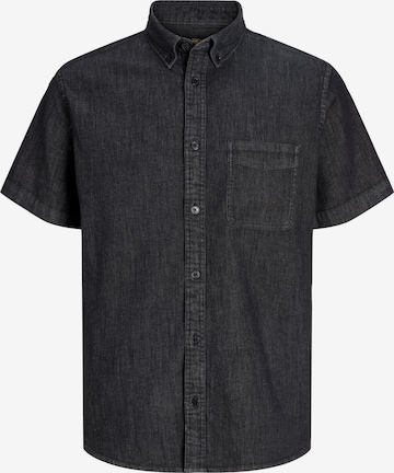 JACK & JONES Regular Fit Skjorte i sort: forside