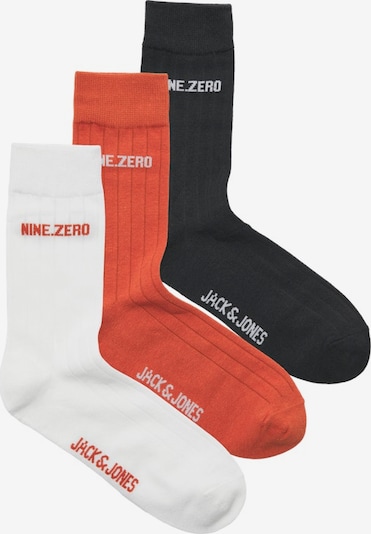 JACK & JONES Sukat värissä kirkaanpunainen / musta / valkoinen, Tuotenäkymä