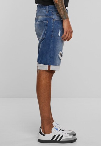 2Y Premium Regular Shorts in Blau