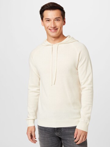 Tiger of Sweden Pullover 'NAKKNE' in Weiß: Vorderseite