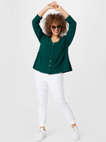 ABOUT YOU Curvy Blouse 'Jayla' in Groen