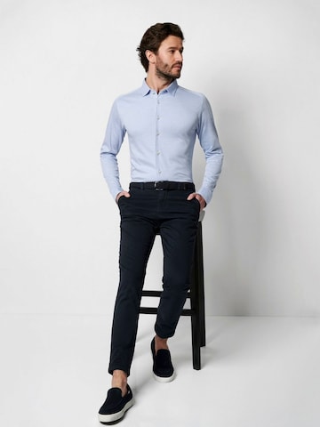 DESOTO Slim Fit Hemd 'Modern Kent'‌‌‌‌‌‌‌‌ in Blau