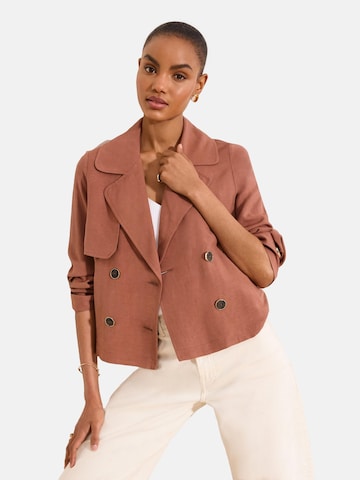 Manteau mi-saison Lipsy en rouge : devant