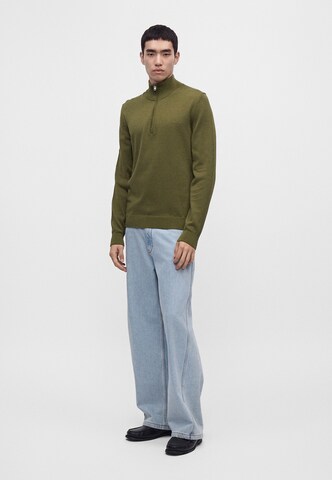 HUGO Sweater 'San Quintus' in Green