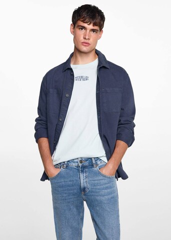 MANGO TEEN Slimfit Jeans in Blau: Vorderseite