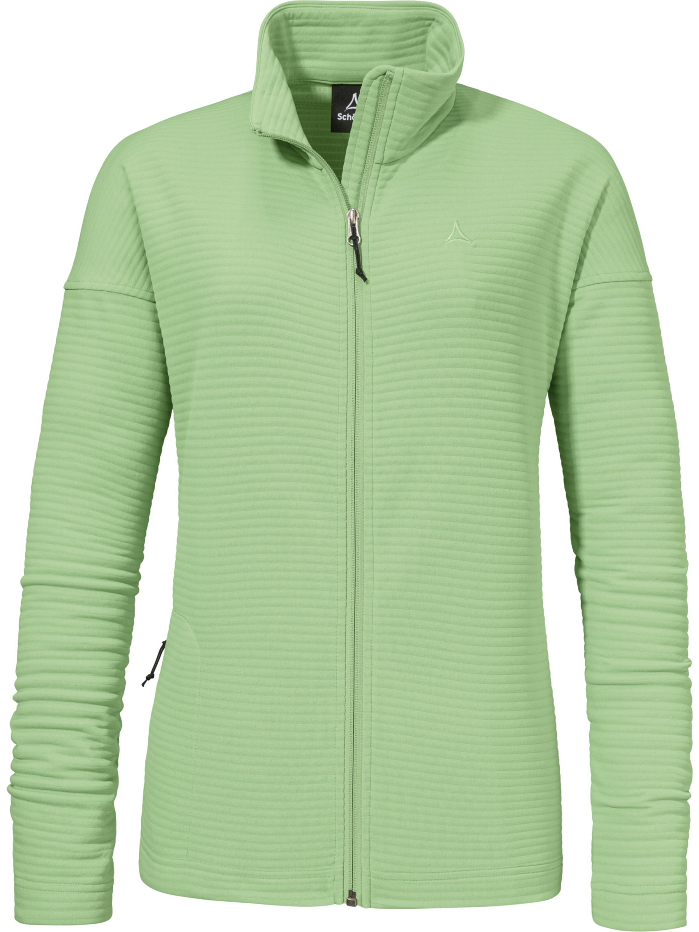 Veste en polaire fonctionnelle 'Smue' Schöffel en vert : devant