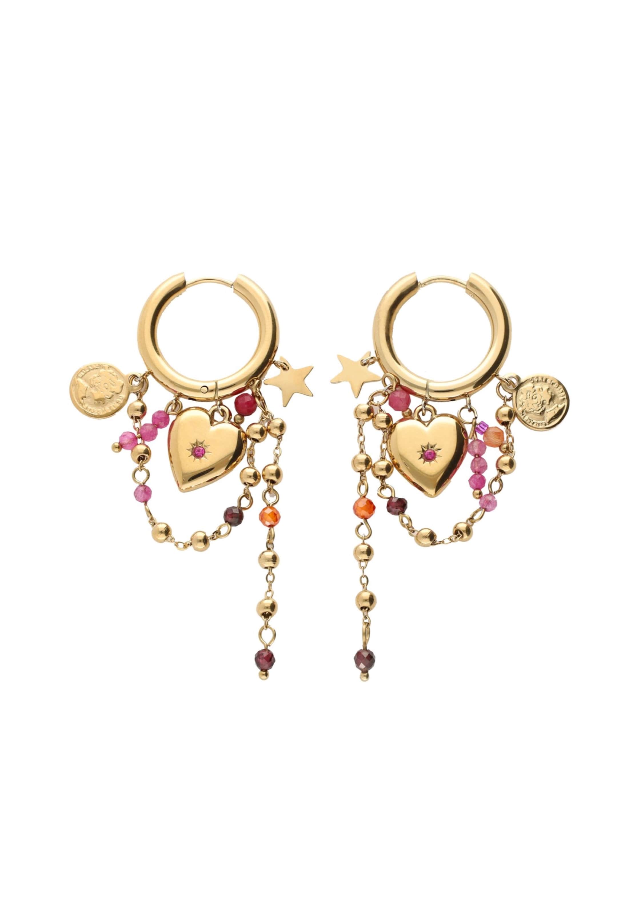 Boucles d'oreilles My Jewellery en or : devant