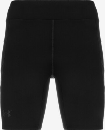 Regular Pantalon de sport 'Speedpocket' UNDER ARMOUR en noir : devant