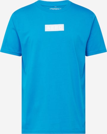 Maglietta di AÉROPOSTALE in blu: frontale