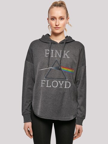 F4NT4STIC Sweatshirt 'Pink Floyd Dark Side Of The Moon Mond' in Grau: predná strana