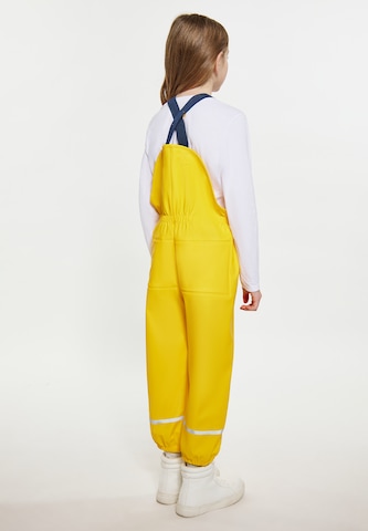 Schmuddelwedda Ozke Funkcionalne hlače | rumena barva