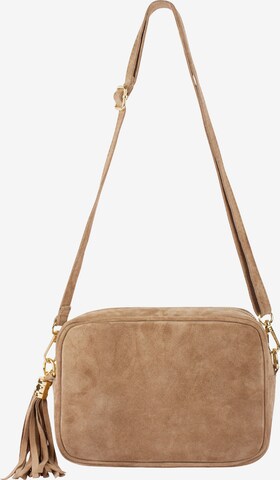 IZIA Crossbody Bag in Brown: front