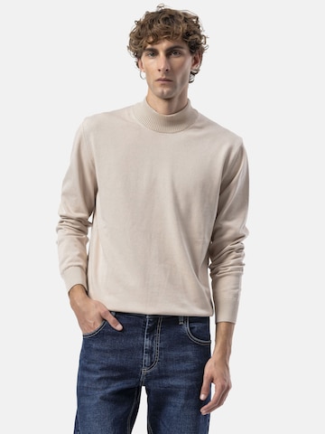 BEYRO Pullover 'BP201' in Grau: Vorderseite