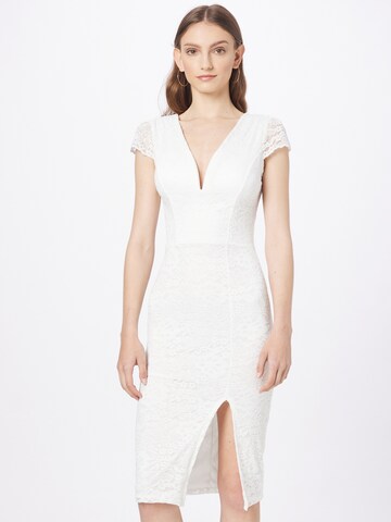 WAL G. Dress 'ROBIN' in White: front