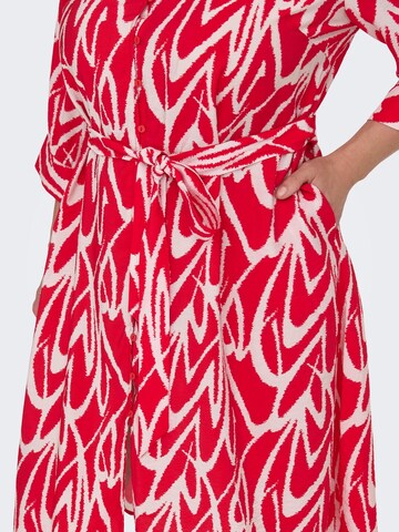 ONLY Carmakoma Jurk 'CAROlivera' in Rood