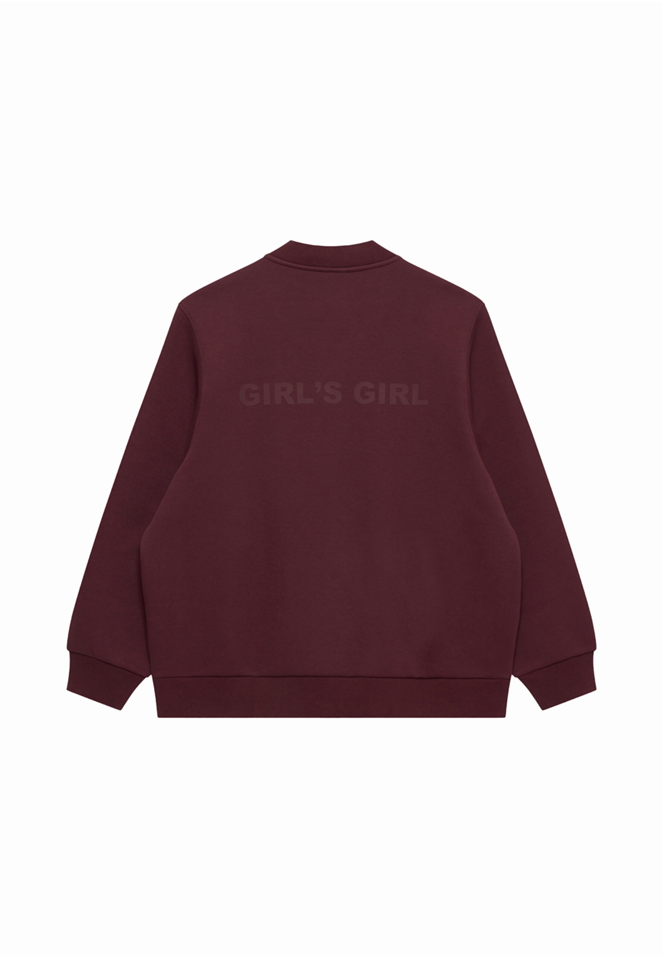 OH APRIL - Sudadera con cremallera 'Niva' en rojo