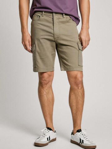 Pepe Jeans Regular Cargo trousers 'Gymdigo' in Green: front