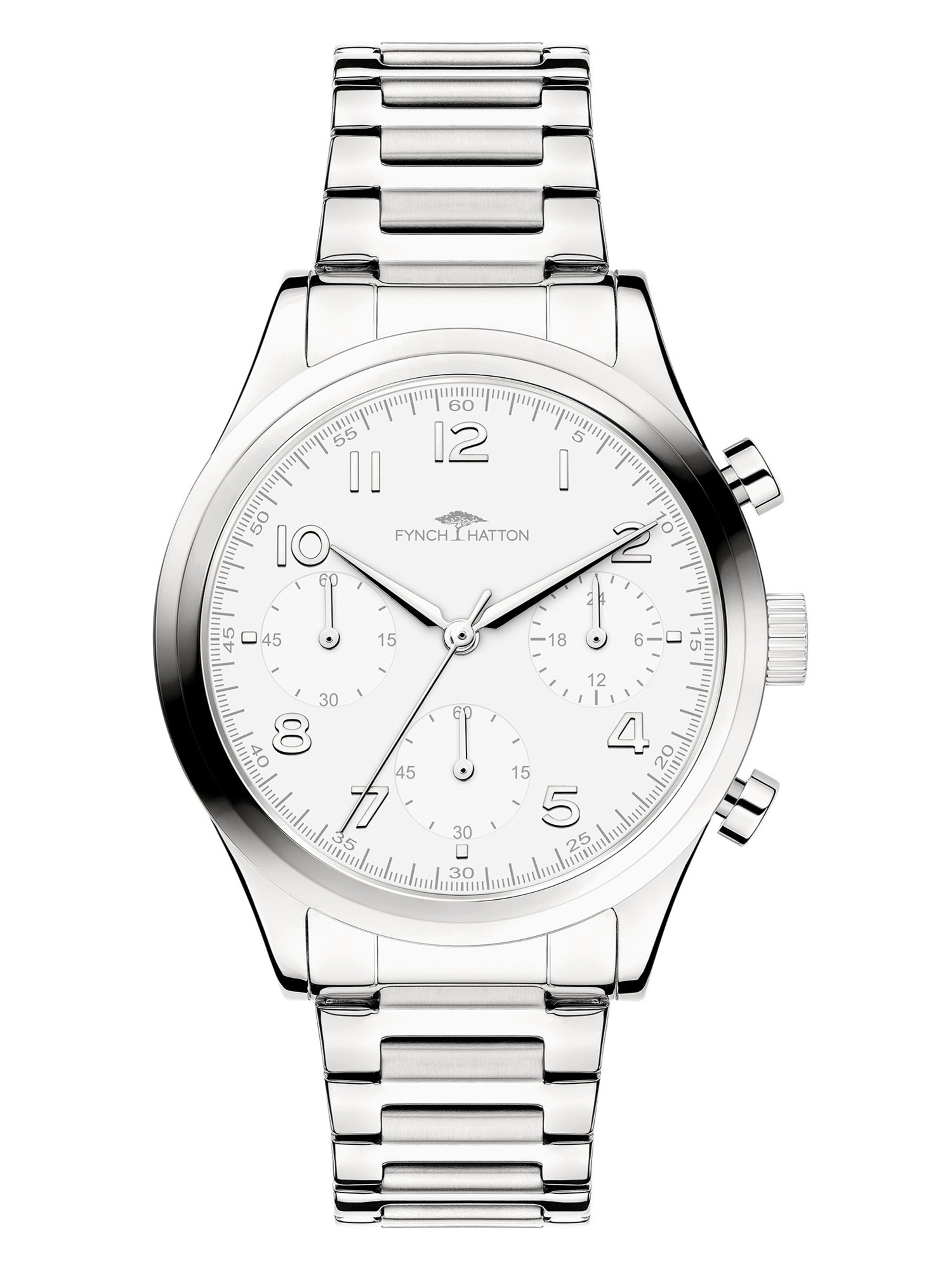 FYNCH-HATTON Analog watch in Silver: front