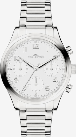 FYNCH-HATTON Analog Watch in Silver: front