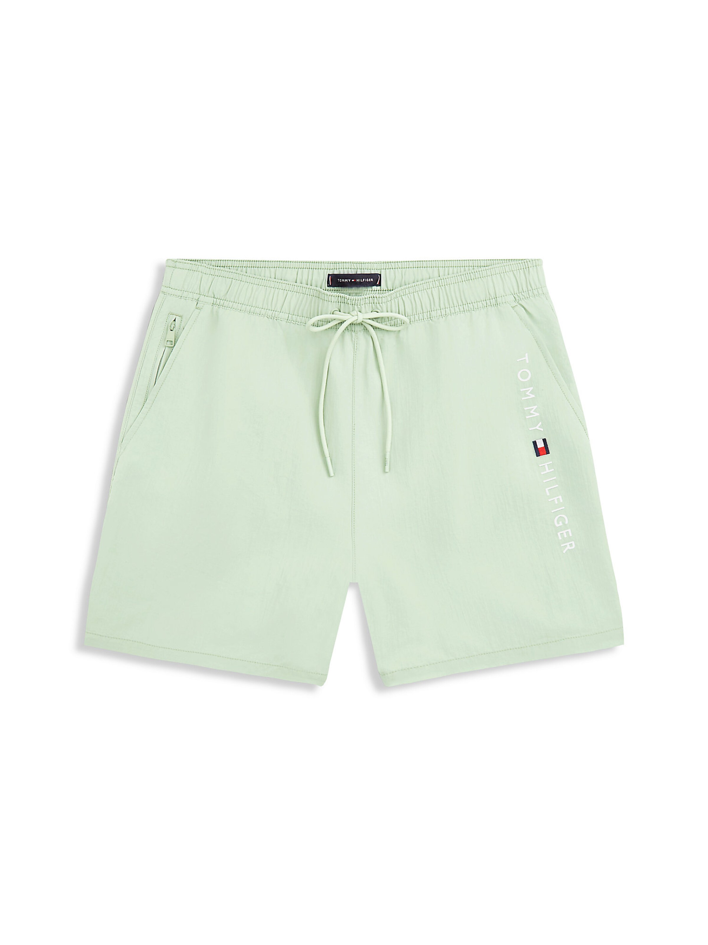 Tommy Hilfiger Underwear Badshorts i grön: framsida