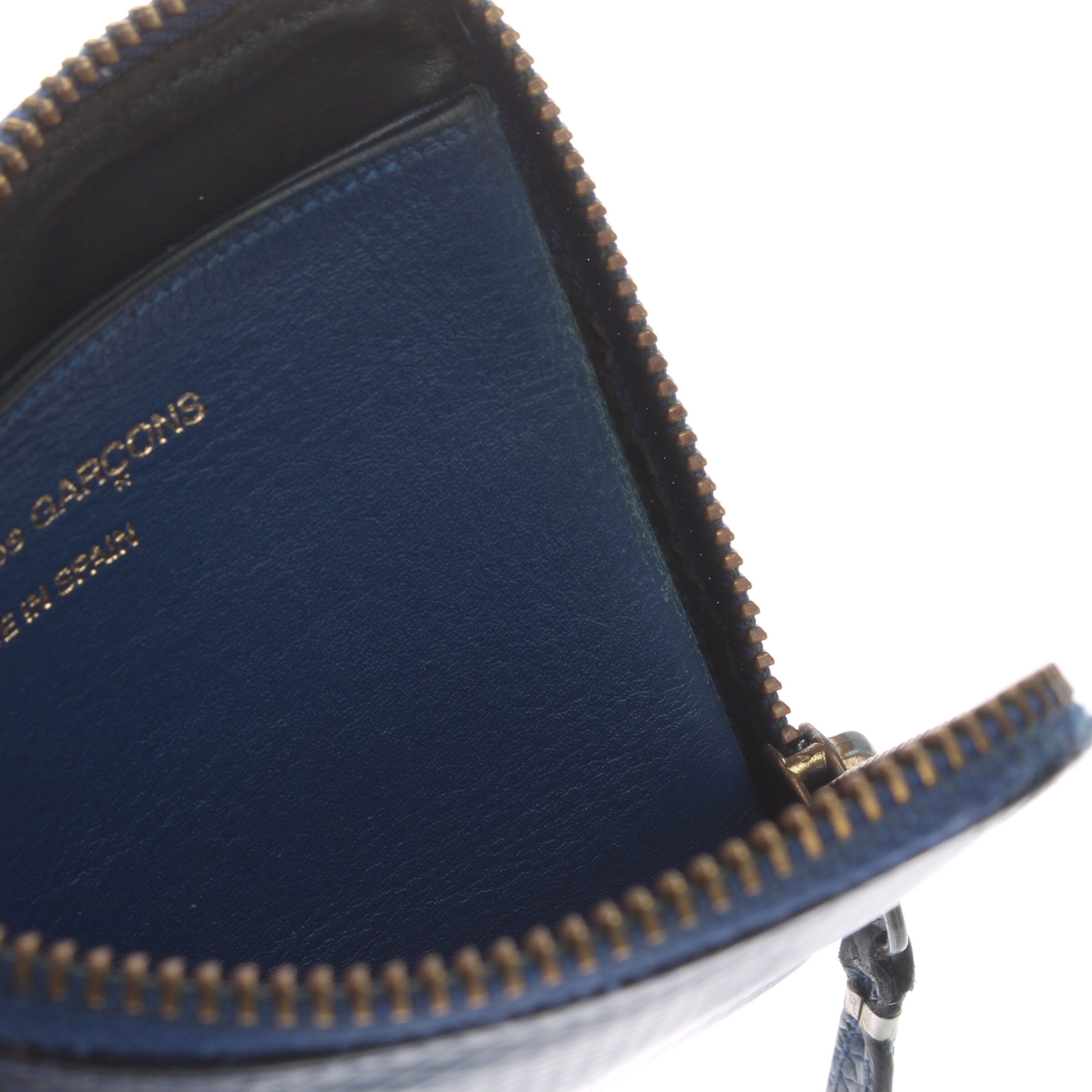 Comme des Garçons Small Leather Goods in One size in Blue