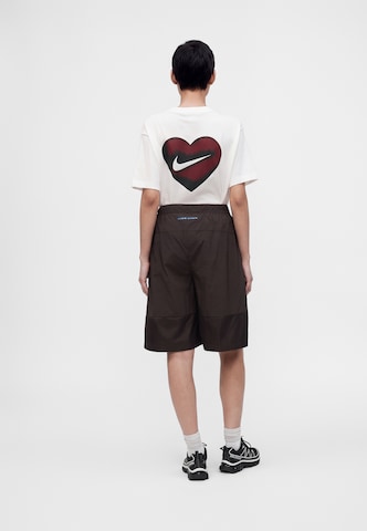 Nike Sportswear Baggy Trousers 'SHOX' in Brown