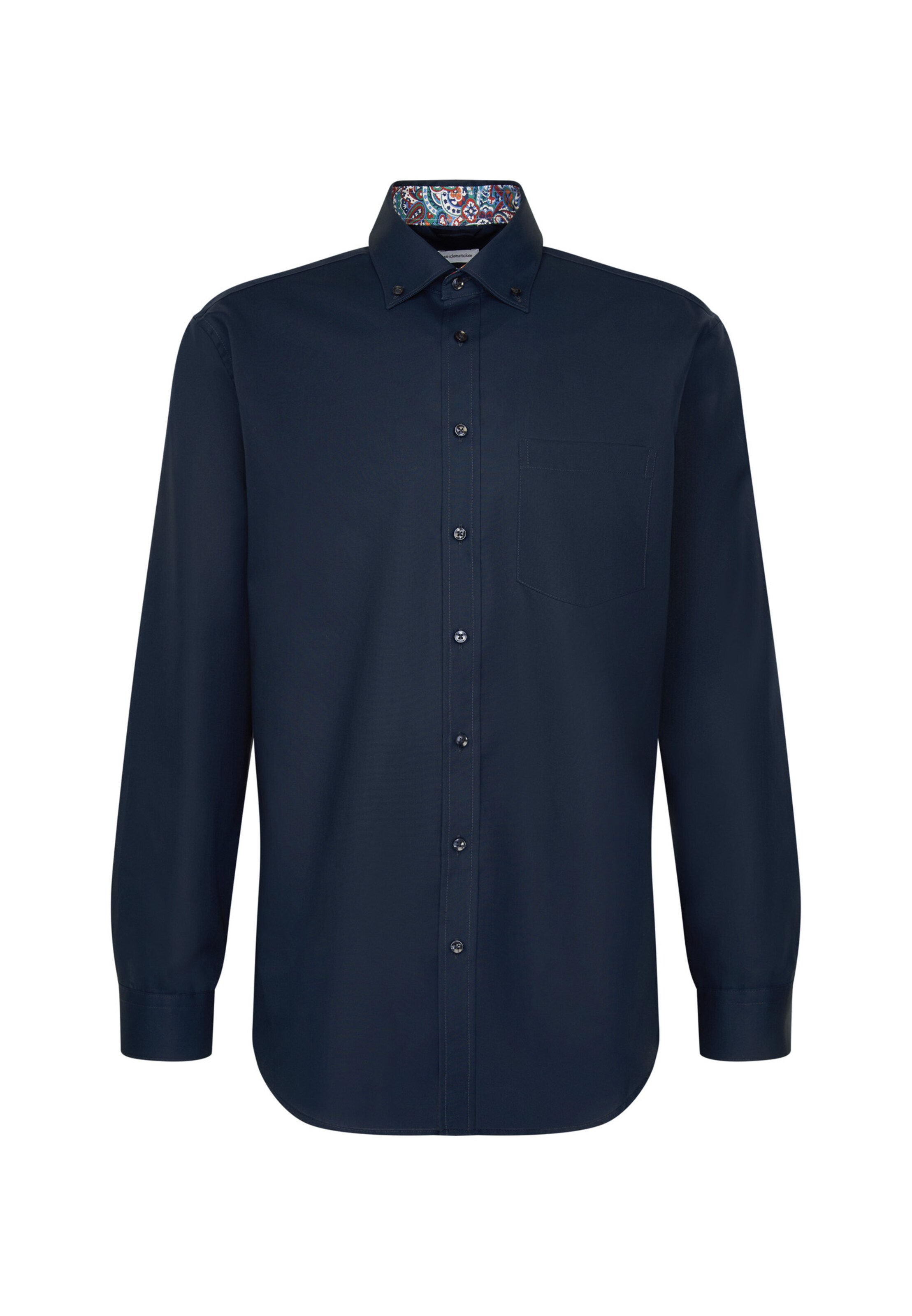 SEIDENSTICKER Regular fit Zakelijk overhemd in Blauw: voorkant