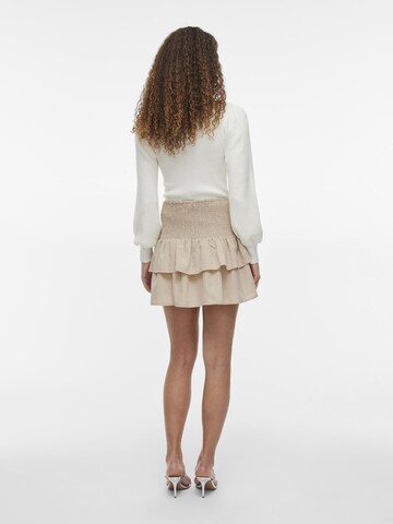 VILA Rok in Beige