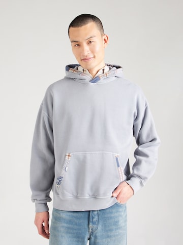 Abercrombie & Fitch Sweatshirt 'ESSENTIAL' in Blue: front