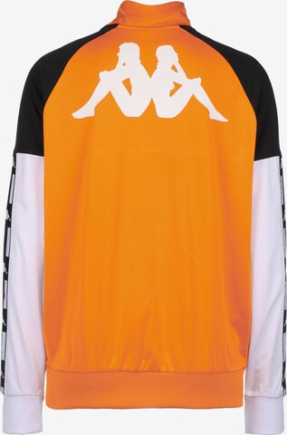 KAPPA Sweatshirt 'Authentic La Baswer' in Orange