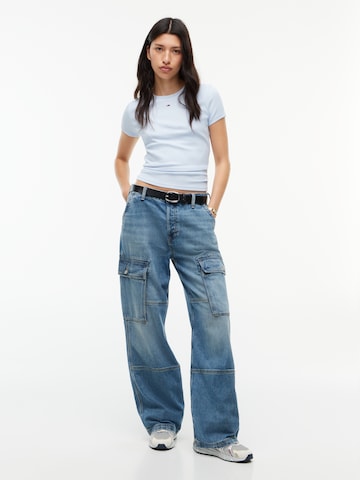 T-shirt 'ESSENTIAL' Tommy Jeans en bleu