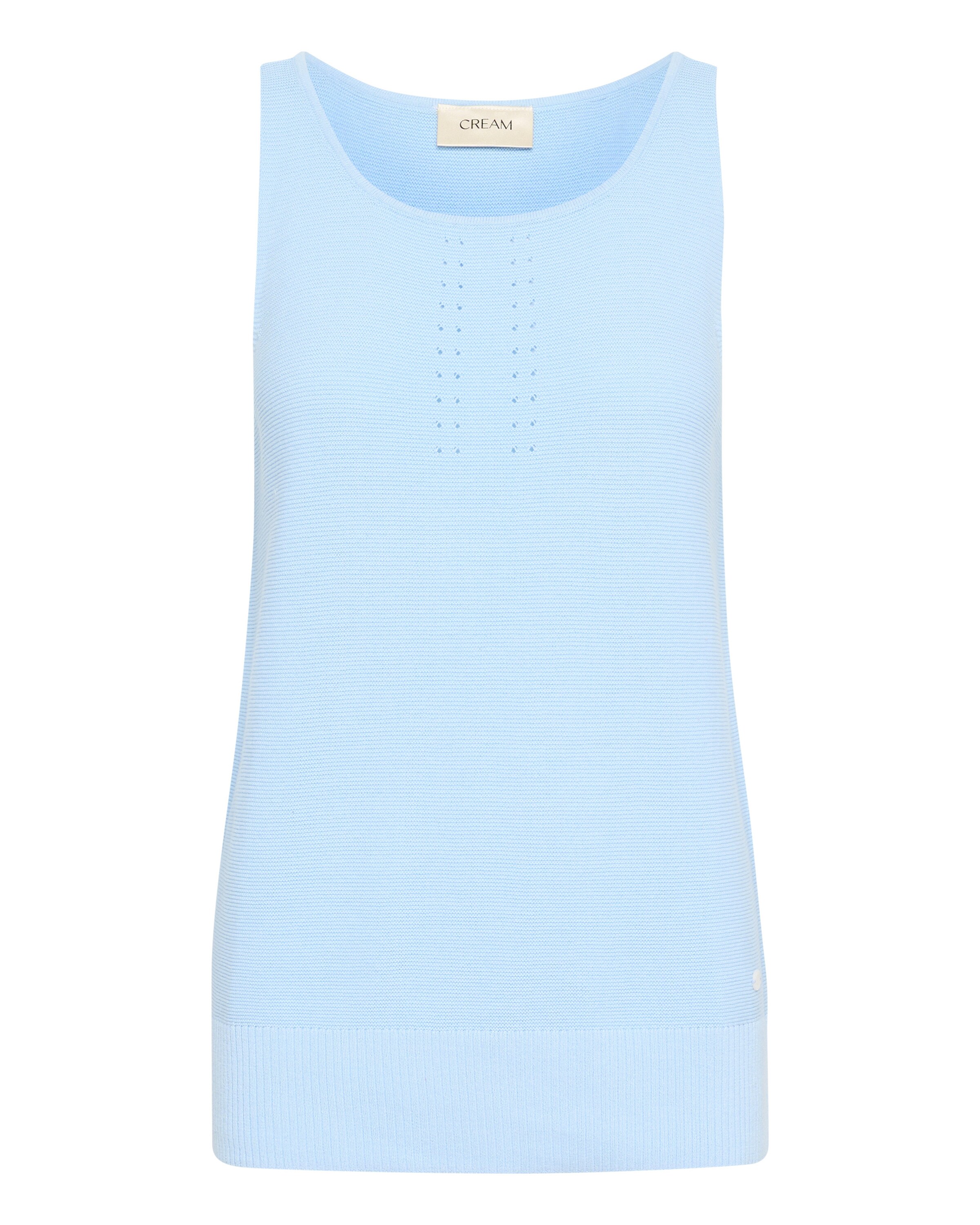 Cream Top 'CRSillar' in Blauw: voorkant