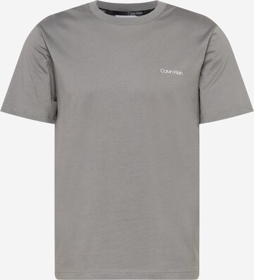 Calvin Klein Regular Shirt in Grey: front