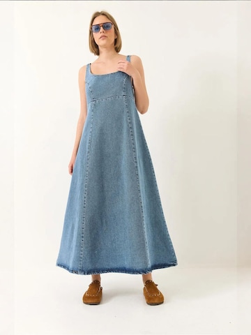 Bianco Lucci Jurk in Blauw