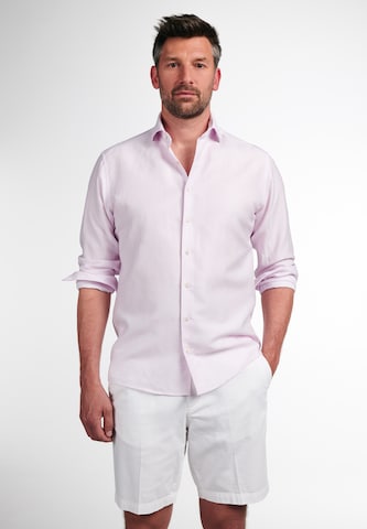 ETERNA Regular fit Button Up Shirt in Pink: front