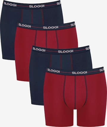 SLOGGI Boxer shorts 'Start' in Blue: front