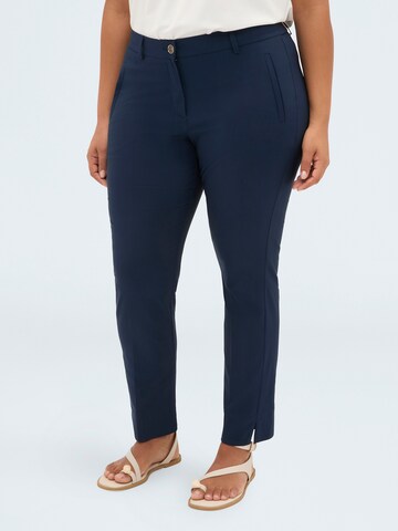 Fiorella Rubino Regular Broek in Blauw