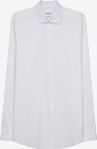 SEIDENSTICKER Button Up Shirt in White: front