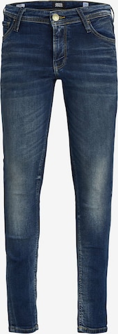 Skinny Jean Jack & Jones Junior en bleu : devant