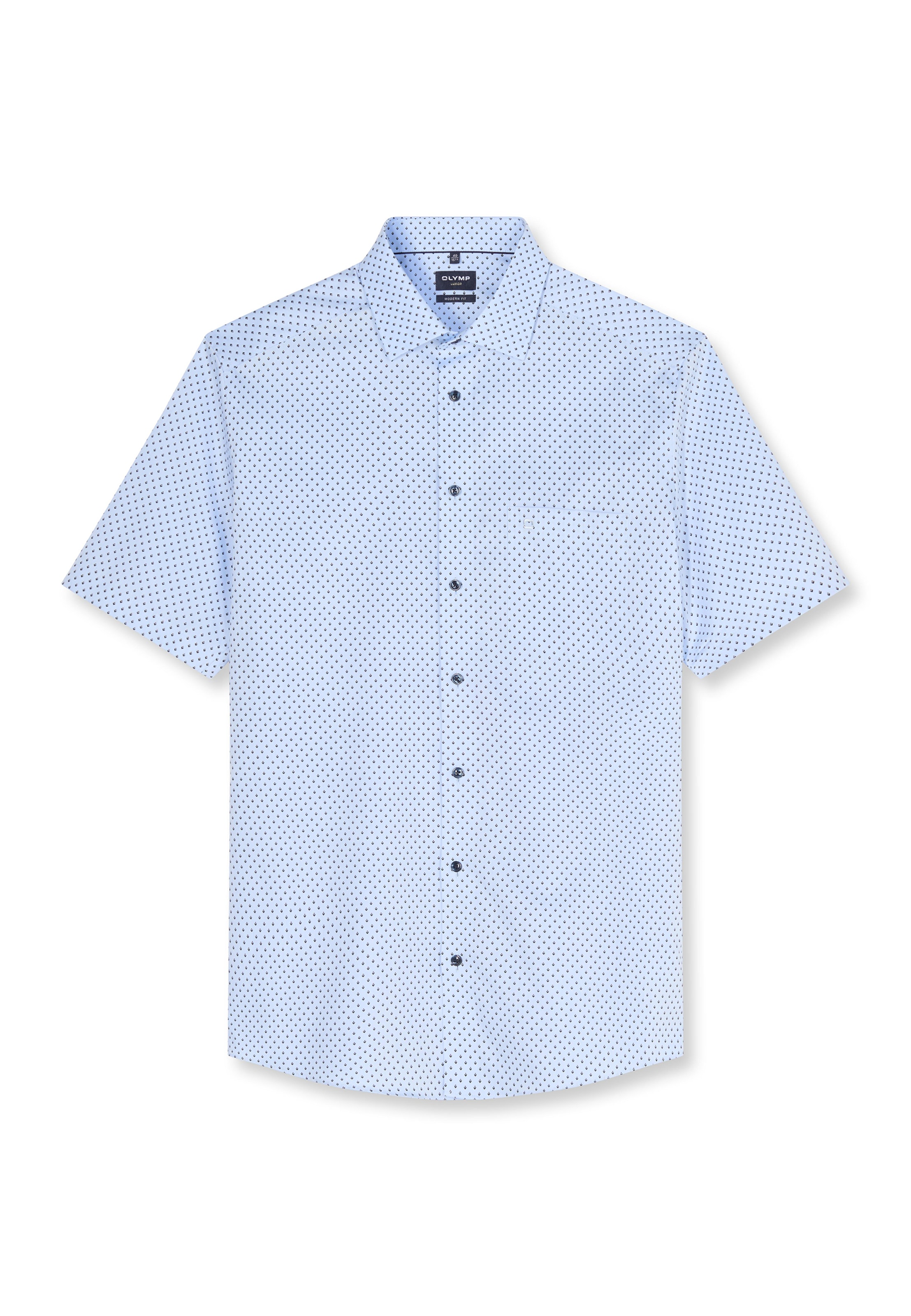 OLYMP Regular fit Button Up Shirt in Blue: front