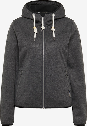 Schmuddelwedda Fleece jacket in Grey: front