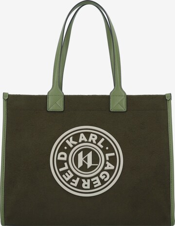 Karl Lagerfeld Shopper in Green: front