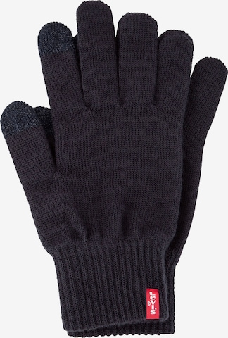 LEVI'S ® Fingerhandsker i sort: forside