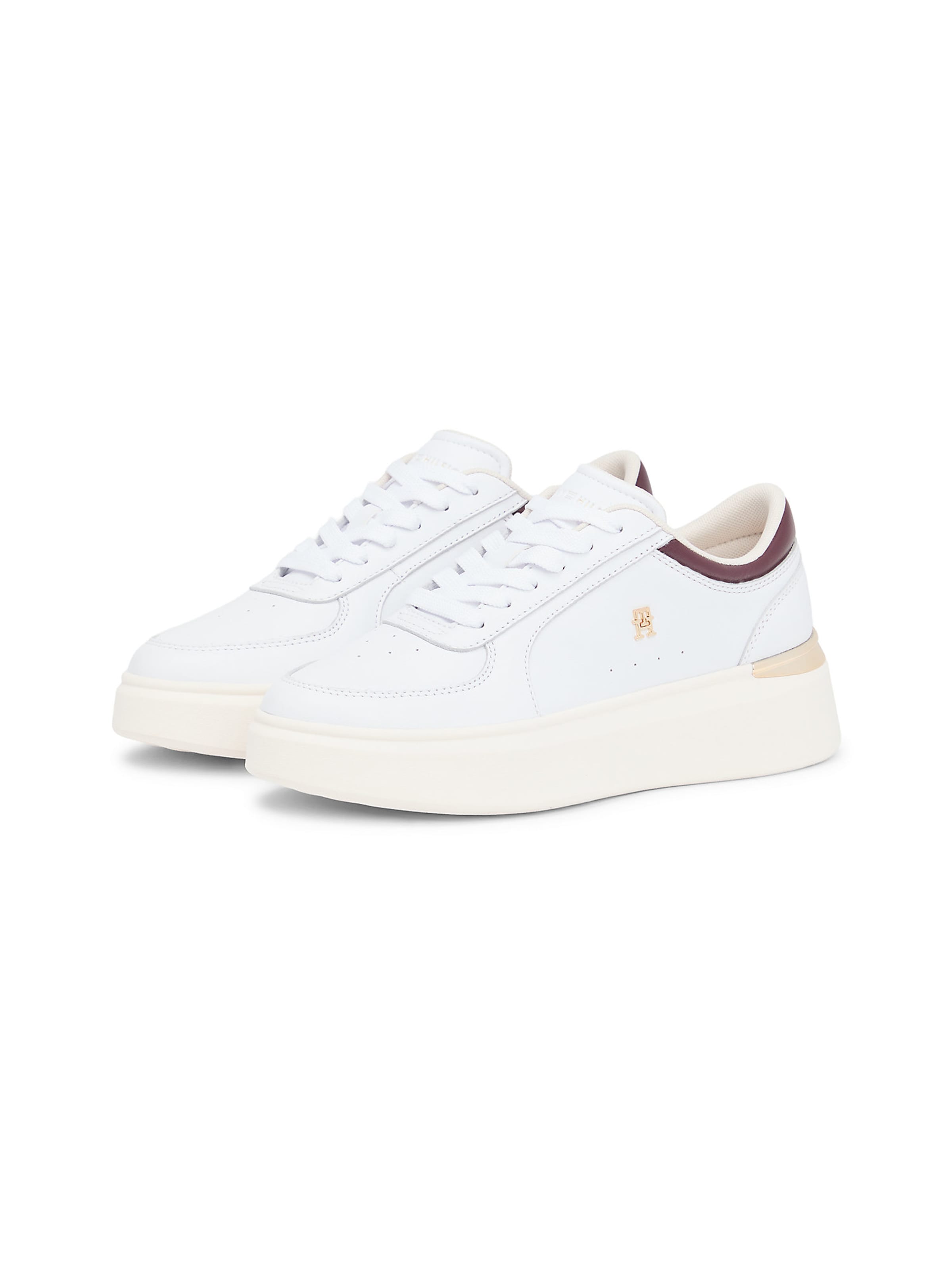 TOMMY HILFIGER Platform trainers in White